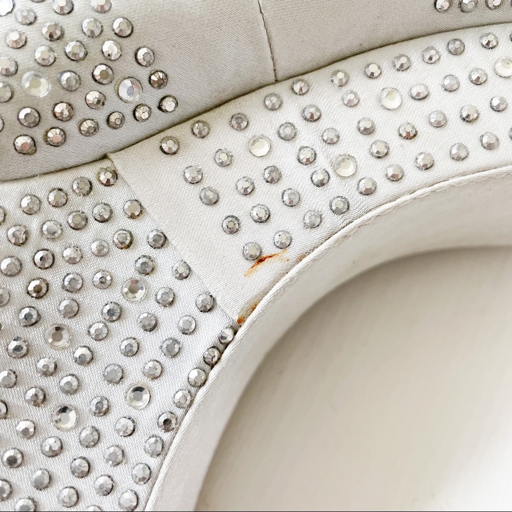 Mona Mia Silver Rhinestones Heels - Picture 10 of 10
